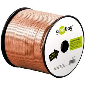 Cablu difuzor transparent 2x4.0, 100m pe tambur