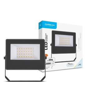 Proiector LED 20W 2000lm IP65 6000K negru Modee ML-FLS6000K20WA3N