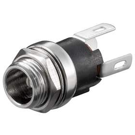 Mufa DC sasiu 2.1 mm cu lipire Goobay