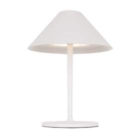 Lampa de masa LED, 3W, 240lm, 3000K, lumina calda, reincarcabila, aluminiu, alb, Mini Liberty Kelu