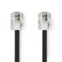 RJ11-Male--RJ11-Male-Telephone-Cable-10m-Gold-Contacts-Black-Nedis-1