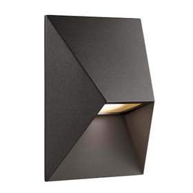 Aplica perete exterior Nordlux Pontio 15, GU10, IP54, negru, aluminiu
