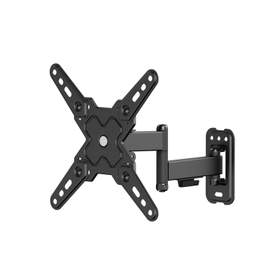 Suport TV LCD de perete 13"-43" reglabil 2 brate, 20kg, Goobay
