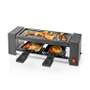 Gourmet-Electric-Grill/Raclette-23x10cm-plate-spatula-2-people-400W-Nedis-1
