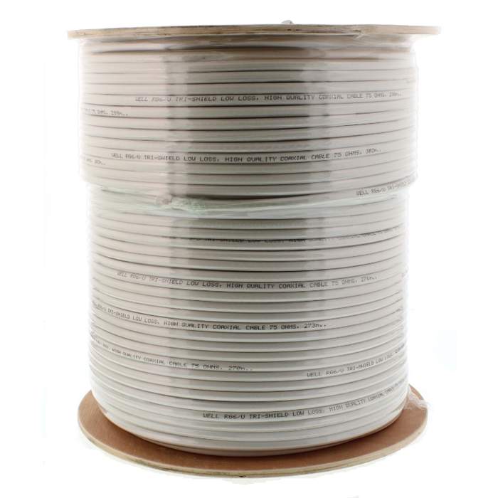 RG6-coaxial-cable-copper-plated-steel-wires-triple-shielded-64X0.12mm-AL+Al-foil-305m/roll-1