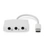 USB-C-Male-Adapter--3x-Audio-3.5mm-Female-0.1m-White-Box-Nedis-1