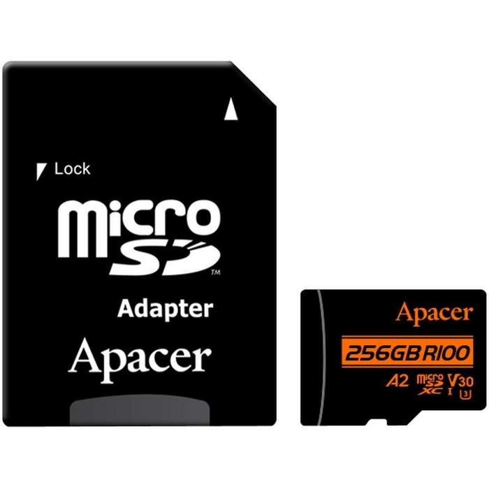 Apacer-V30-A2-256GB-R100-UHS-I-microSDXC-Card-with-SD-Adapter-1