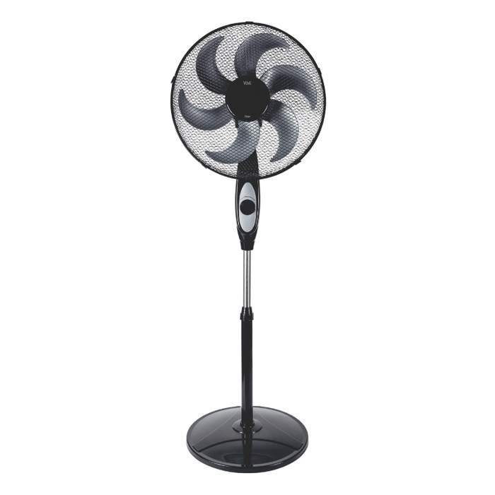 Foot-fan-40cm-75W-height-1.3m-black-Well-Polar-1