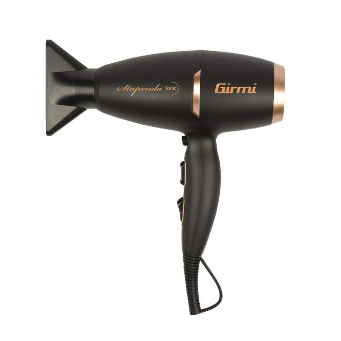 Girmi-PH91-Hair-Dryer-2000-2400W-2-Speeds-3-Stages-Black-1