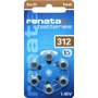 ZA312-Hearing-Battery-PR41-Renata-6pcs/blister-1