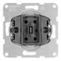 Schrack-Visio-S-50-Simple-Switch-Insert-EV100101--Clamps-with-Elastic-Element-1