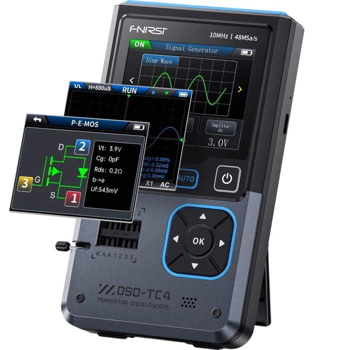 Portable-Digital-Oscilloscope-with-Signal-Generator-Transistor-Tester-48MSa/s-10MHz-FNIRSI-DSO-TC4-1