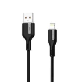 Cablu USB 2.0 A tata - Lightning Choetech XAL-0003, 1m, silicon, verde