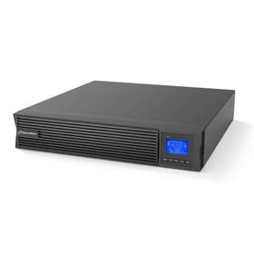 UPS online 1500VA / 1500W baterie 3x 12V/9Ah, montabil in Rack, Powerwalker VFI 1500 ICR IoT