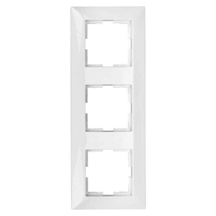 Frame-for-3-Schrack-Visio50-EV105003--white-1