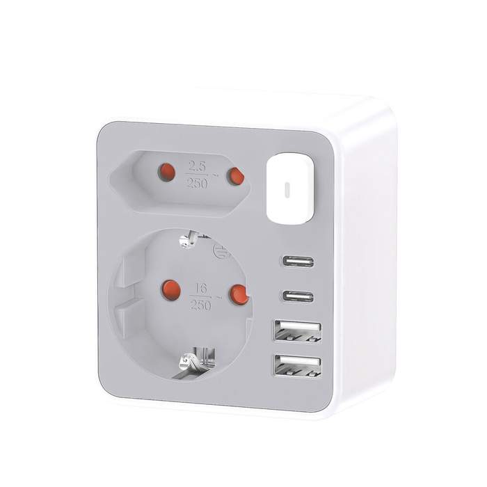 Schuko+Euro-plug-2x-USB-A-2x-USB-C-Technik-TPA35-switch-1