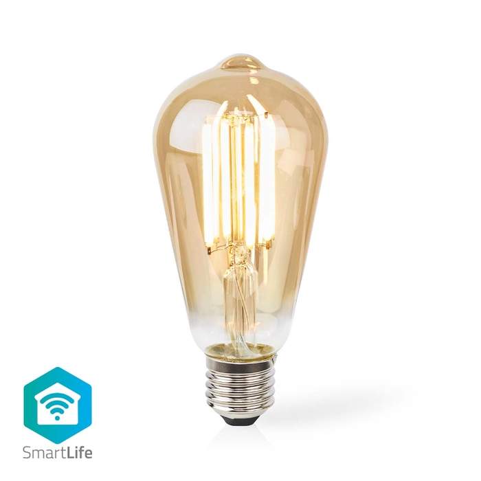SmartLife-LED-Filament-Bulb-|-Wi-Fi-|-E27-|-806-lm-|-7-W-|-Warm-White-|-1800--3000-K-|-Glass-|-Android™-/-IOS-|-ST64-|-1-pcs-1