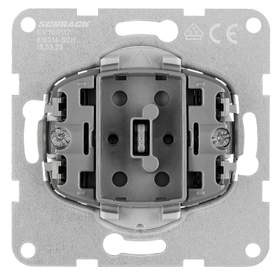 Insert intrerupator cruce Schrack Visio S 50, EV100117-- cleme cu element elastic