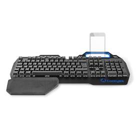 Tastatura Gaming mecanica, USB, RGB, taste Nordic, Nedis