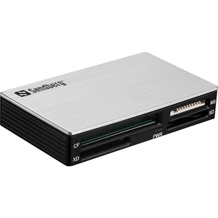 Sandberg-133-73-all-in-one-card-reader-USB-3.0-grey/black-1