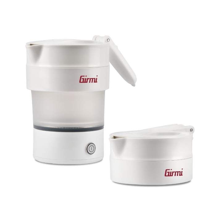 Girmi-BL03-Foldable-Water-Kettle-Silicone-Container-600W-0.6L-White-1