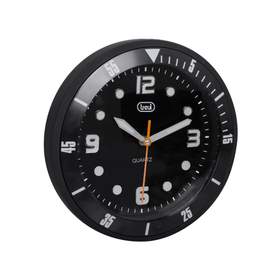 Ceas de perete cu quartz OM 3507 S, 28cm, negru, Trevi