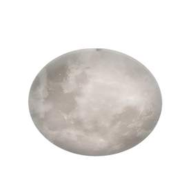 Plafoniera TRIO LUNAR, 1x SMD, 40W, 4620lm, 3000K, telecomanda, alb, 627516000