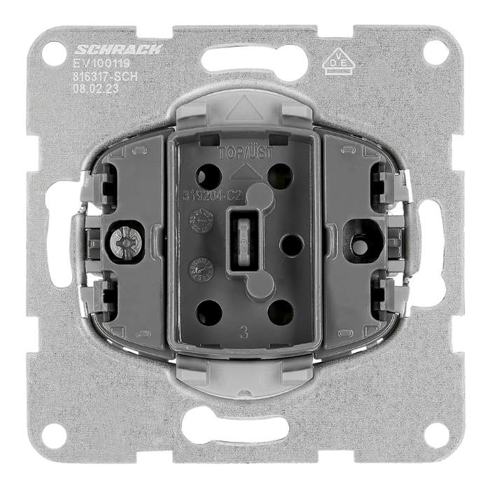 Schrack-Visio-S-50-Return-Switch-Insert-EV100119--1ND-Elastic-Clip-1
