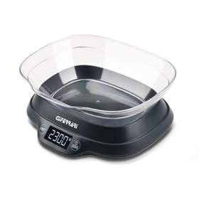 Cantar de bucatarie cu bol G3Ferrari Ginny, 5kg, negru