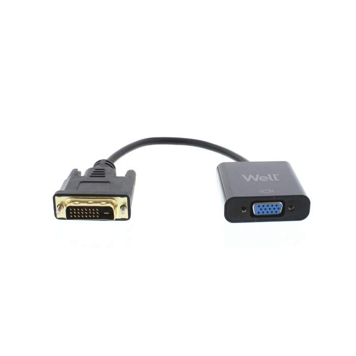 DVI-D-adapter-cable-24+1p-male--VGA-female-15cm-Well-1