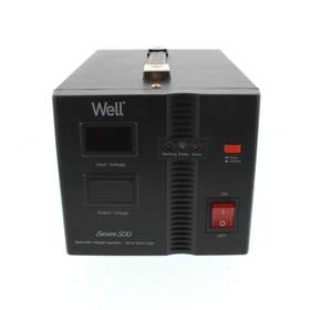 Stabilizator automat de tensiune cu servo motor Secure 500VA/300W, Well, reconditionat