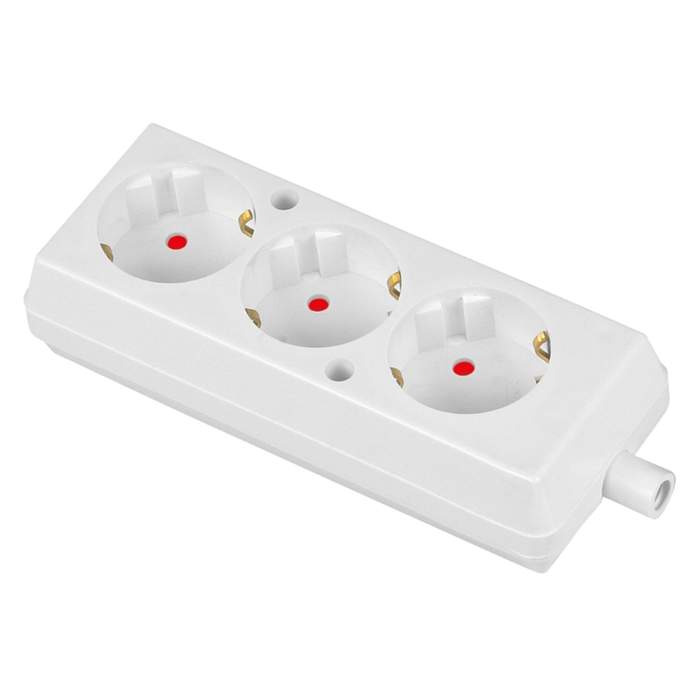 Power-strip-3-sockets-white-GN-370S-Plastrol-1