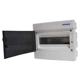 Tablou electric Schrack TOPO BK080000--, 8 module, incastrat, IP40, 211x232x99 mm, plastic, alb