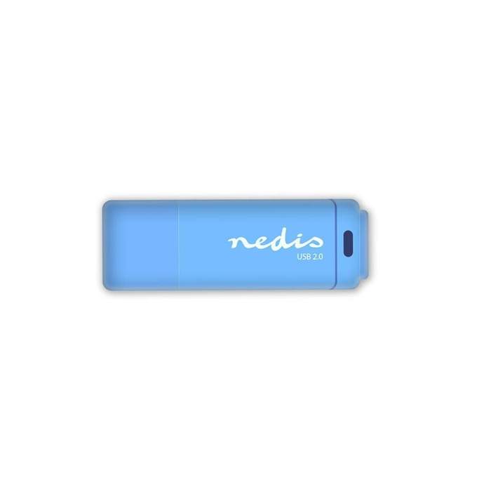 Nedis-USB-2.0-flash-memory-32GB-read-12-Mbps-/-write-3-Mbps-blue-1