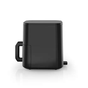 Friteuză digitală cu aer cald XL, 5 l, cronometru de 60 de minute, 8 presetări, fereastră de vizualizare, neagră