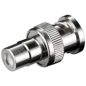 Adaptor BNC tata RCA mama, set 10 bucati, Goobay