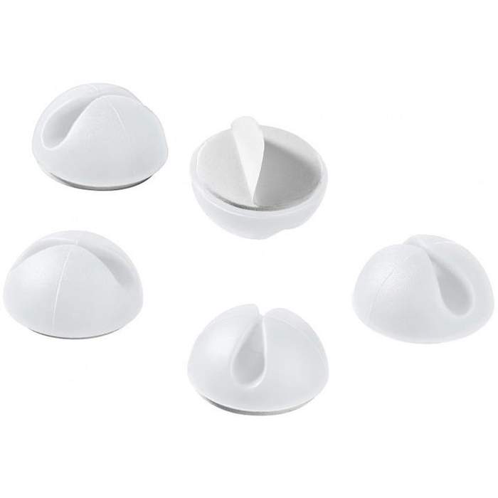 Cable-Management-1-slot-white-white--5-piece-set-for-organising-and-attaching-cables-removable-1