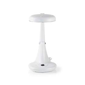Lampa de birou cu lupa Nedis, 12 W, 6400 K, alb