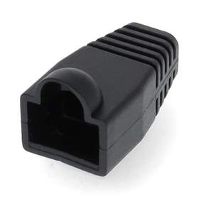 Capac pentru mufa retea RJ45 Nedis, negru, set 10 bucati