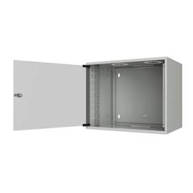 Dulap rack perete 19" 9U 535x400x437mm alb asamblat Mirsan MR.SOH09U40MN.02