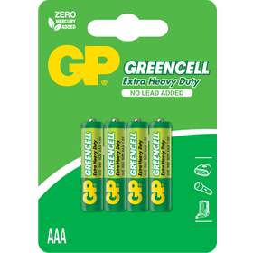 Baterie zinc carbon GP R3 (AAA) 4 buc/blister