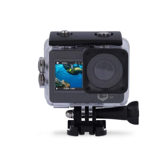 5K-Ultra-HD-Action-Camera-2-Displays-Wi-Fi-Black-Nedis-1