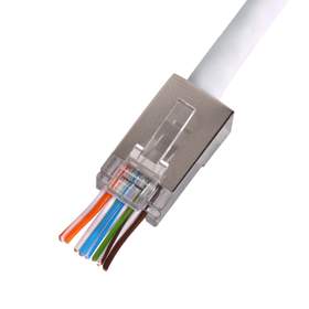 Conector de retea U/FTP Cat 6 RJ45, set 100 bucati, Hirschmann