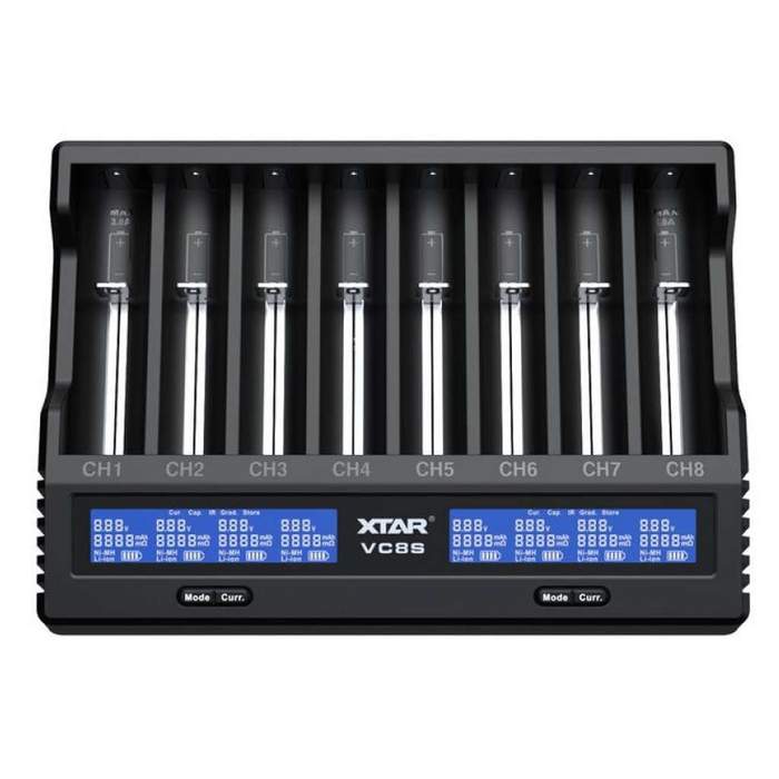 Li-ion-Battery-Charger-NiMH-8-Channel-LCD-Display-USB-C-VC8S-XTAR-1
