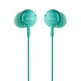 Căști in-ear NGS Cross Drift Mint cu microfon și control al volumului, conexiune Jack 3.5 mm