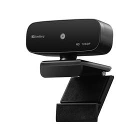 Camera Web Sandberg 134-14, Autofocus, 1080P, USB, microfon, negru