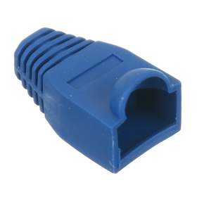 Capac pentru mufa retea RJ45, albastru, set 12 blistere