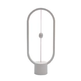 Lampa de masa LED, 1W, 60lm, RGB, 3000K, lumina calda, cablu USB 1m, alb, Clessy ON