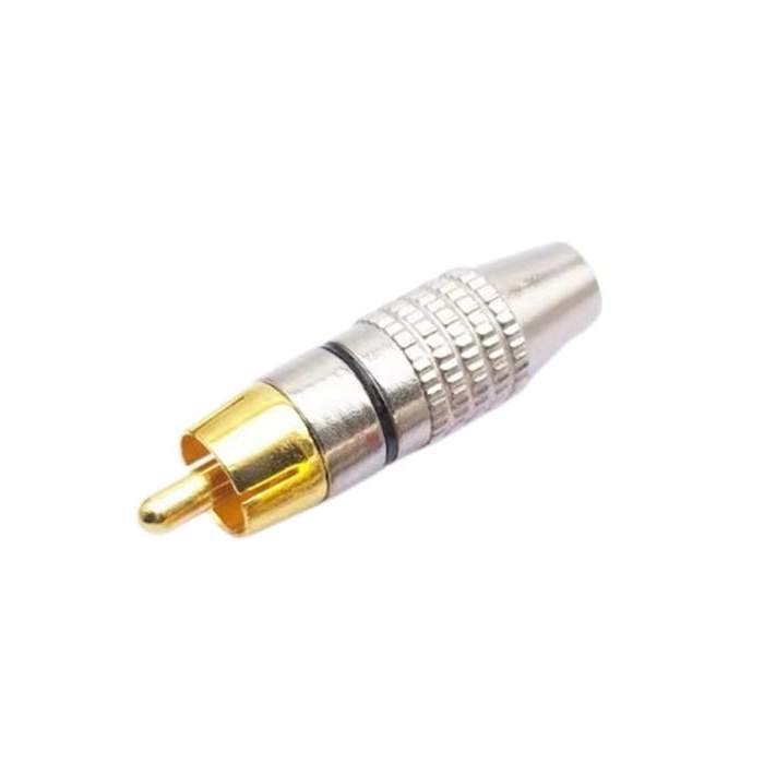 RCA-Male-Plug-High-Quality-Golden-Metal-7mm-1