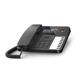 Telefon fix analogic Gigaset Desk 600, negru